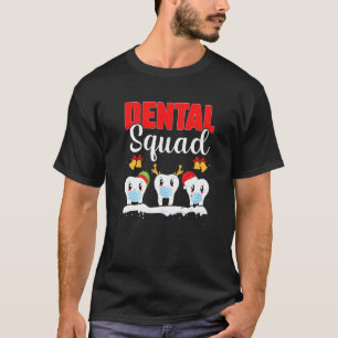 Camiseta Equipe Odontológica Dentista Dente Doutor Natal Od