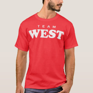 Camiseta Equipe Oeste Sobrenome Personalizado Noiva Noivo F