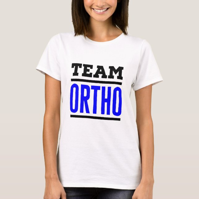 Camiseta Equipe Ortopedia Enfermeira Ortopédica Ortopedia M (Frente)