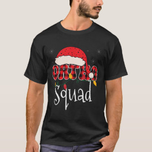 Camiseta Equipe Ortopédica Xadrez Diversão Natal Ortopedia