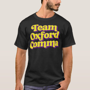 Camiseta Equipe Oxford Comma