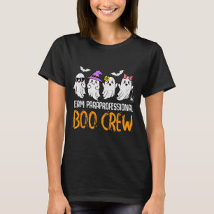 Camiseta Equipe Paraprofissional Tripulação do Boo do Fanta