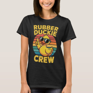 Camiseta Equipe Pato de Borracha Retrô Pato Vintage Pato En