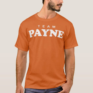 Camiseta Equipe Payne Personalizada Sobrenome Família de No