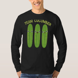 Camiseta Equipe Pepino Vegetal Vegetal Vegan