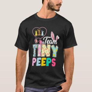 Camiseta equipe pequenos peeps, retrô, vintage