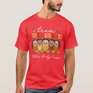 Camiseta Equipe Pequenos Perus Mãe Bebê Enfermeira Dia de A