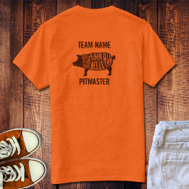Camiseta Equipe Personalizada Unisex Pitmaster III