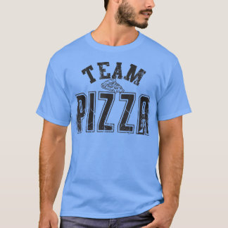 Camiseta Equipe Pizza correspondente Eu adoro pizza amante