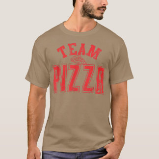 Camiseta Equipe Pizza correspondente Eu adoro pizza amante