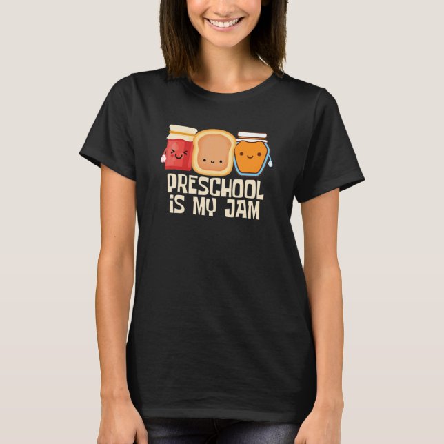 Camiseta Equipe Pré-Escolar É Meu Arco-Íris Pré K Professor (Frente)