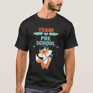Camiseta Equipe Pré-Escolar Fox Voltar ao Material Escolar 