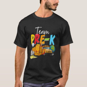 Camiseta Equipe Pré K Pré-Escolar correspondente a Professo