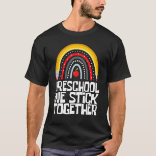 Camiseta EQUIPE PRESCHOOL Primeiro dia de volta ao Ensino P
