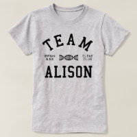 Equipe preta órfão Alison