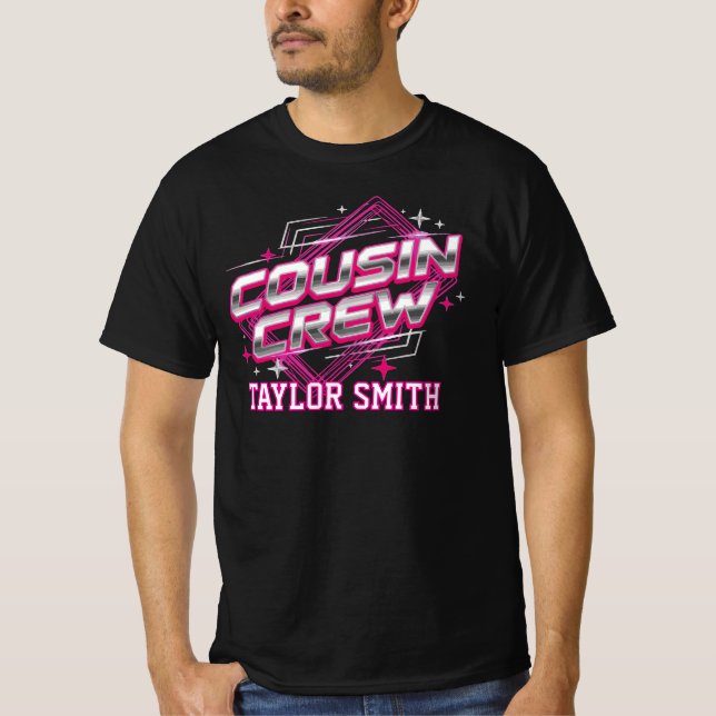 Camiseta Equipe Prima Chrome Synthwave Personalizado dos An (Frente)