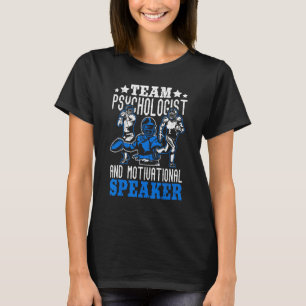 Camiseta Equipe Psicóloga e Auto-falante - Orgulho do trein