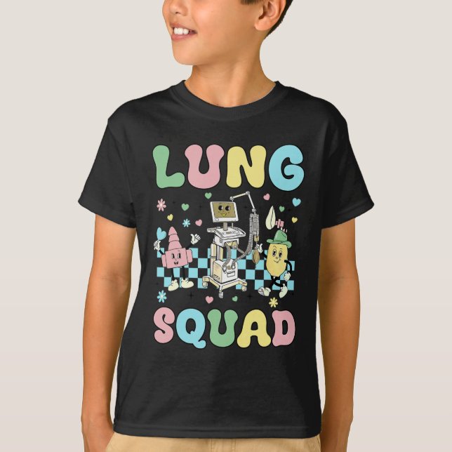 Camiseta Equipe Pulmonar Enfermeira Rt Páscoa  (Frente)
