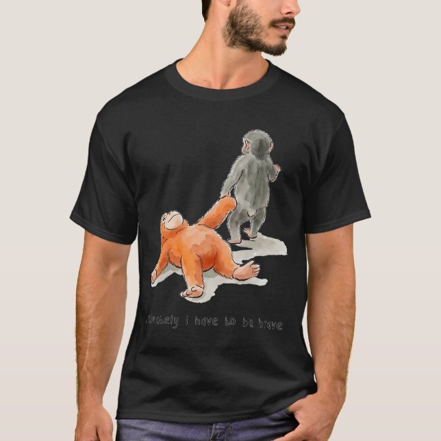 Camiseta Equipe Punch Monkey Esquadrão de Apoio Artístico (Frente)