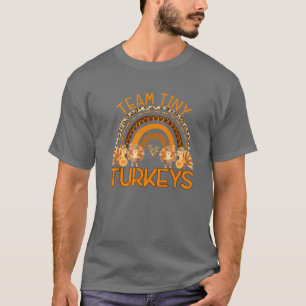 Camiseta Equipe R2mq Tiny Turkeys Enfermeira Rainbow Ação d