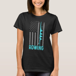 Camiseta Equipe Removendo Sinalizador dos Eua - Retro de Em