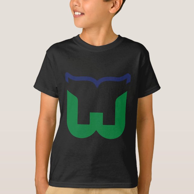 Camiseta Equipe Retro Antiga de Hóquei de Hartford (Frente)