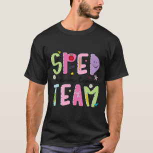 Camiseta Equipe Retro de Educação Especial Sonho Groovy Esp