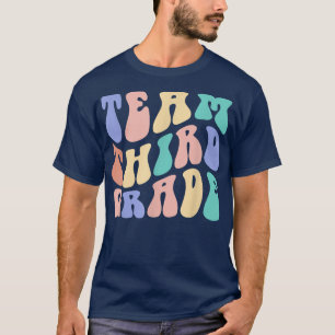 Camiseta Equipe Retro Estudante De Professores Do Terceiro 