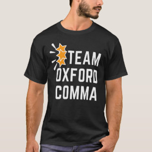 Camiseta Equipe Retro Oxford Comma Preserve Society