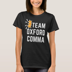 Camiseta Equipe Retro Oxford Comma Preserve Society