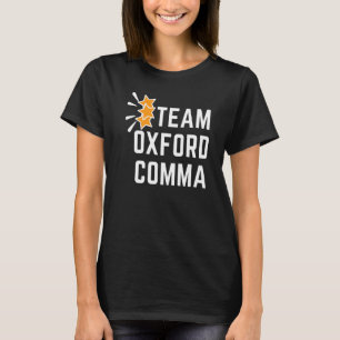 Camiseta Equipe Retro Oxford Comma Preserve Society