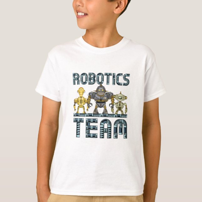 Camiseta Equipe Robótica (Frente)