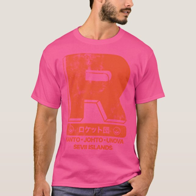 Camiseta Equipe Rocket Training Corp. (Frente)