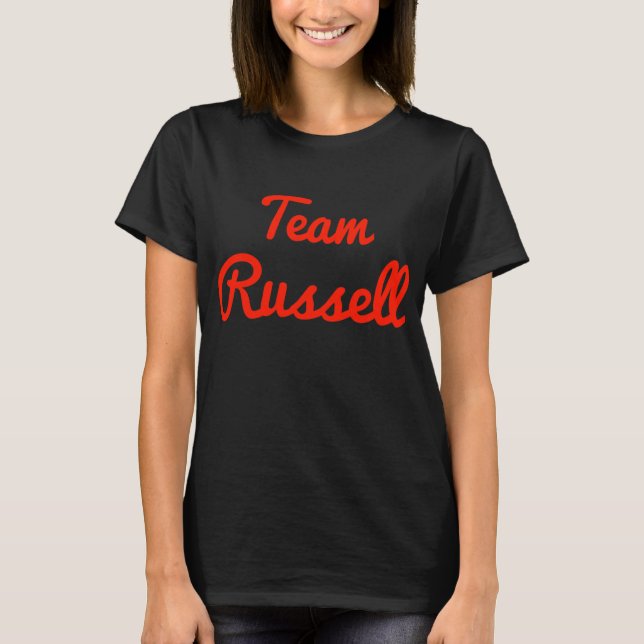 Camiseta Equipe Russell (Frente)