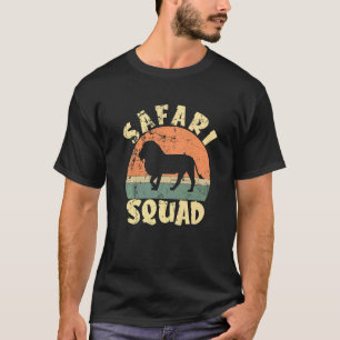 Camiseta Equipe Safari Animal Selvagem Jungle África Zoológ
