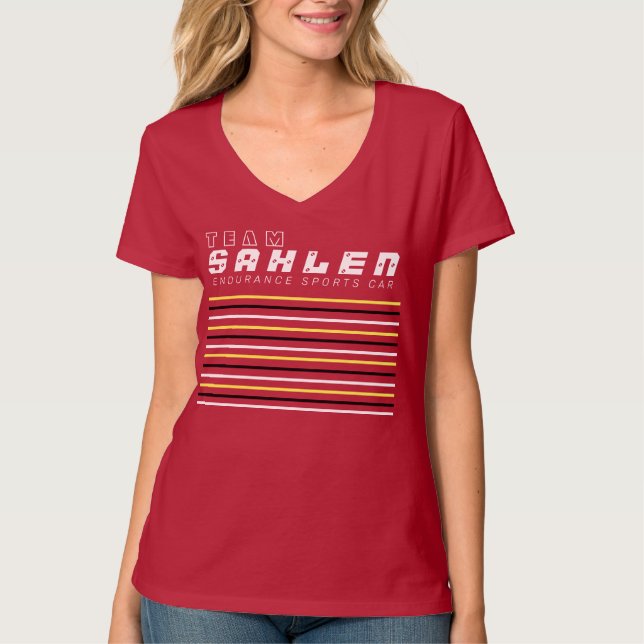 Camiseta Equipe Sahlen Endurance Stripes (Frente)