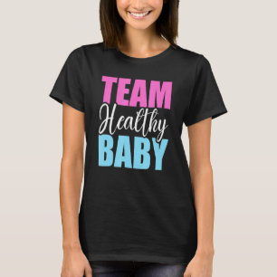 Camiseta Equipe Saudável Bebê Engraçado Gravidez Sexo Revel