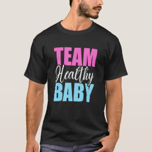 Camiseta Equipe Saudável Bebê Engraçado Gravidez Sexo Revel