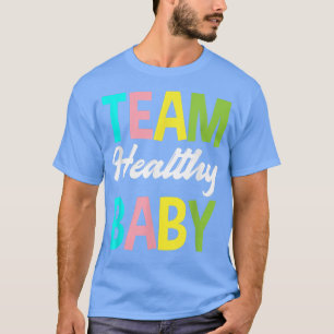 Camiseta Equipe Saudável Chá de fraldas de Bebê - Festa de 