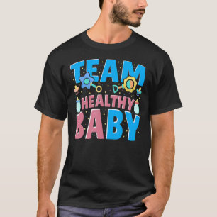 Camiseta Equipe Saudável Família Bebê Sexo Festa 1