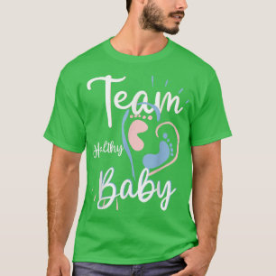 Camiseta Equipe Saudável Sexo do Bebê - Festa de Revelação 