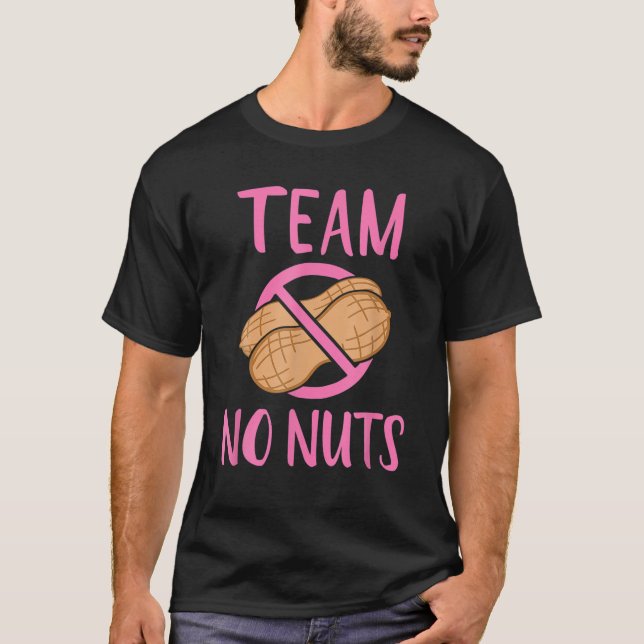 Camiseta Equipe Sem Loucos Sexo Revelar Anúncio de Gravidez (Frente)