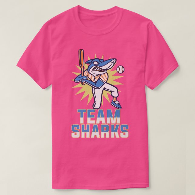 Camiseta Equipe Shark 10 Animal Sports Cute Sporty L (Frente do Design)