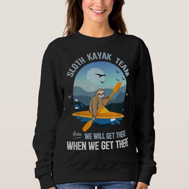 Camiseta Equipe Sloth Kayak (Frente)
