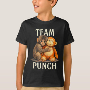 Camiseta Equipe soca macaco fofo e design de urso