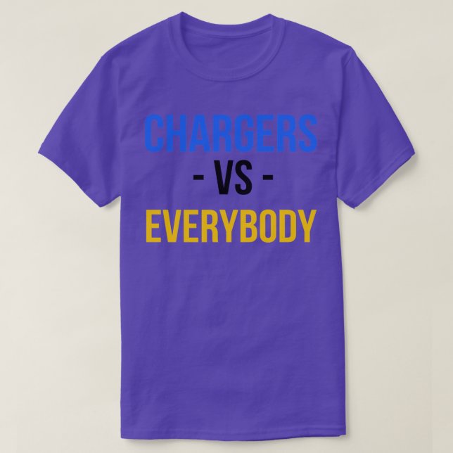 Camiseta Equipe Super Chargers Vs Todos (Frente do Design)