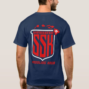 Camiseta Equipe Tee (Vermelho e Branco)