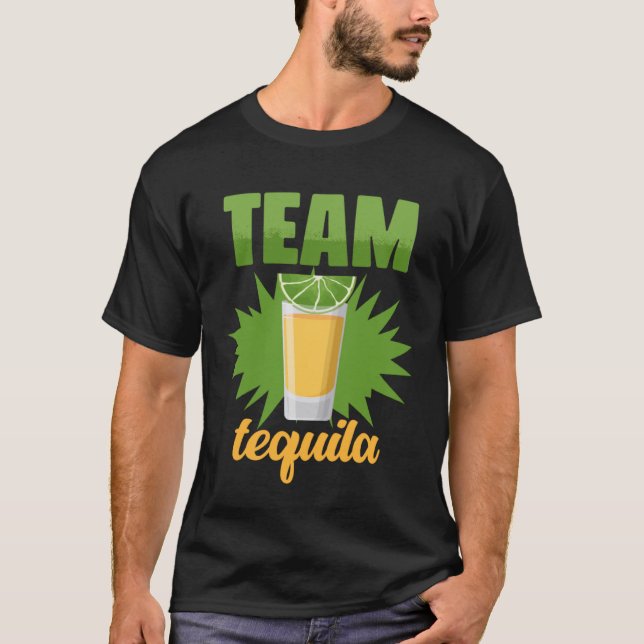 Camiseta Equipe Tequila com vestimenta de Limão verde (Frente)