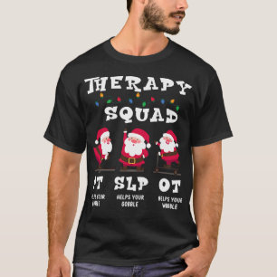 Camiseta Equipe Terapia Squad SLP OT PT Reabilitação Vibraç