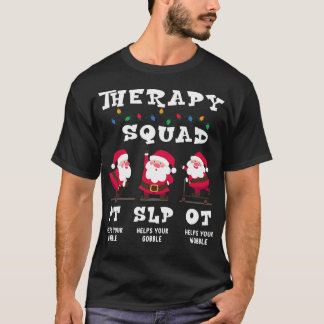 Camiseta Equipe Terapia Squad SLP OT PT Reabilitação Vibraç
